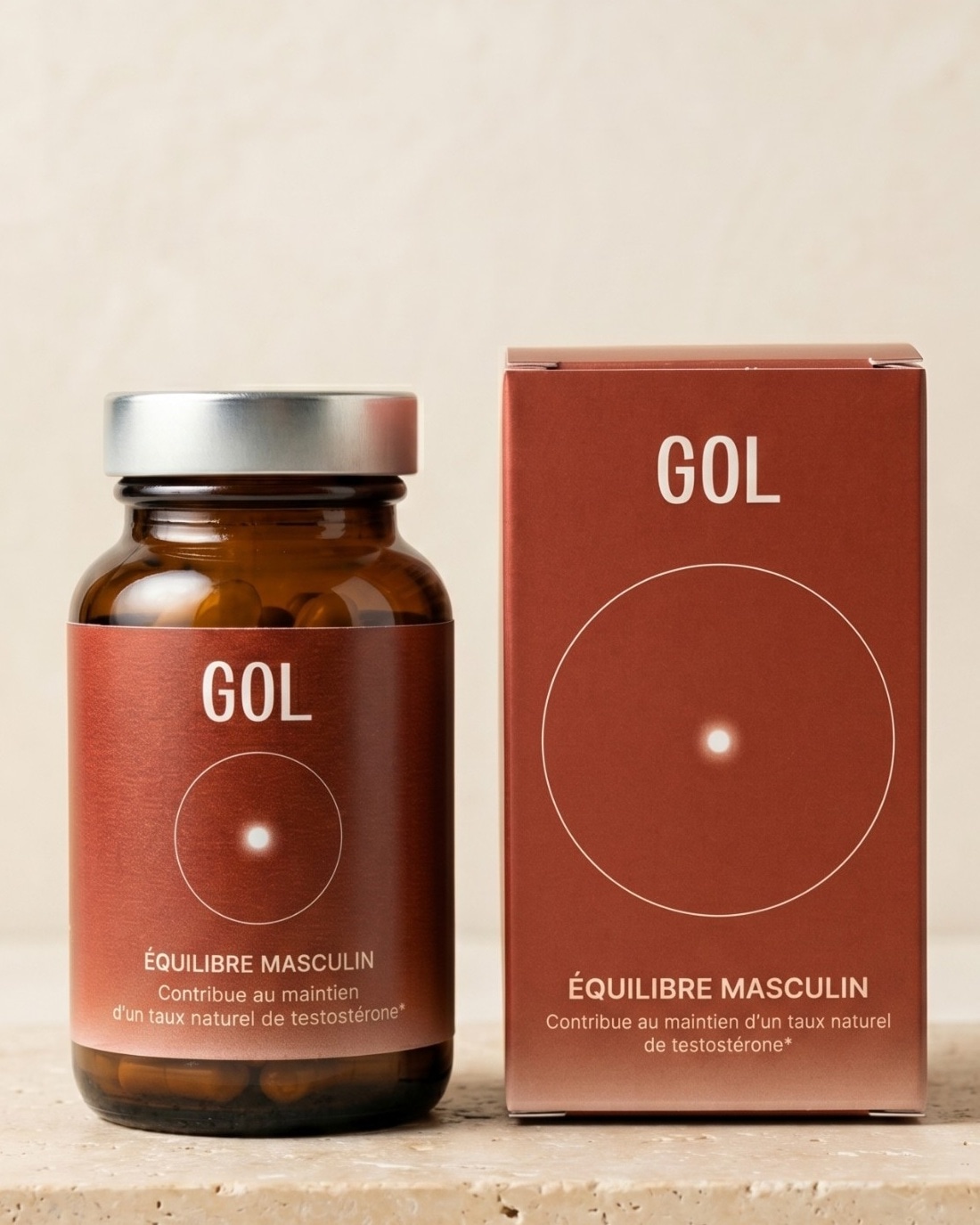 Boîte GOL Équilibre Masculin, 60 gélules